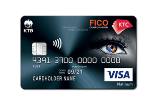 บัตรเครดิต ktc-fico-visa-platinu