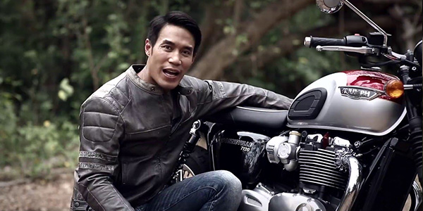 ดอม เหตระกูล กับ Triumph T120 Black